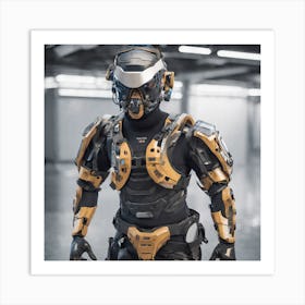 Futuristic Armor Art Print