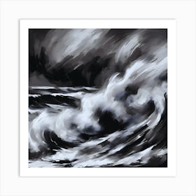 Stormy Seas Art Print