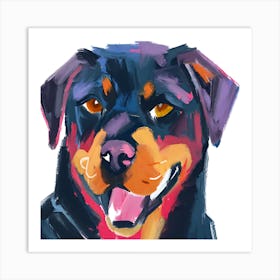 Rottweiler 03 Art Print