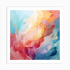 Abstract Painting 156 Art Print