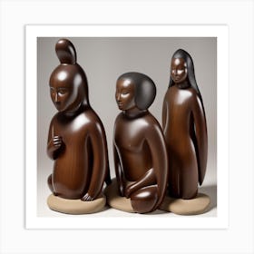 Asian Family Art Print