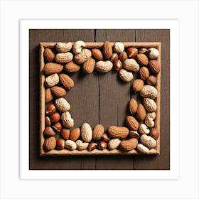 Nut Frame 19 Art Print