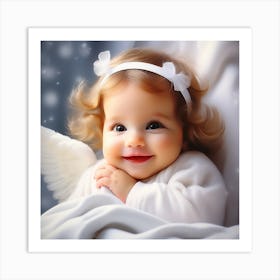 Angel Baby 1 Art Print