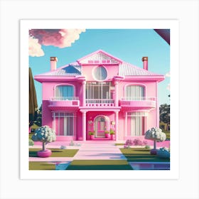 Barbie Dream House (846) Art Print