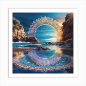 Circle Of Light Art Print