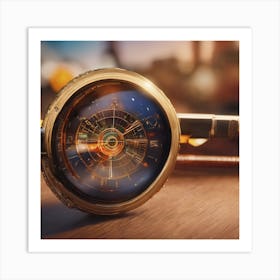 Compass Art Print