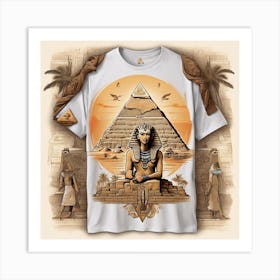 Egyptian Pyramid Art Print