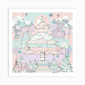 Christmas Tree Art Print