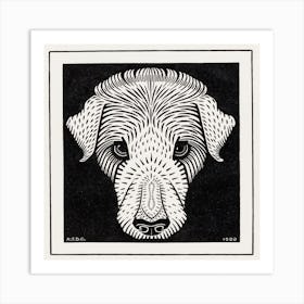Dog's Head, Julie De Graag Art Print