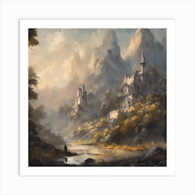 Fantasy Painting Art Print