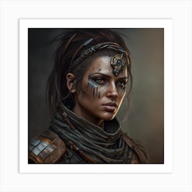 Elven Warrior Art Print