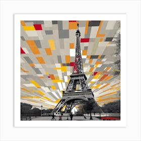 Paris Eiffel Tower 132 Art Print