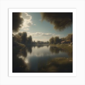 - Lake Stock Videos & Royalty-Free Footage Art Print