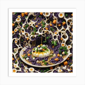 Spagetti Art Art Print