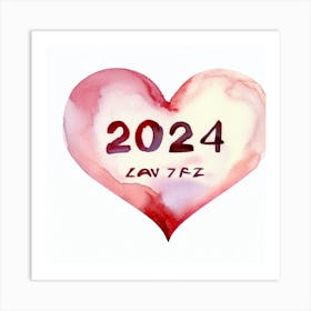 2024 Law 7 Art Print