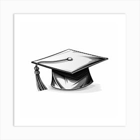 Graduation Cap 2 Art Print