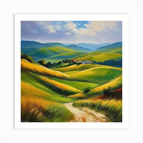 Tuscany 1 Art Print