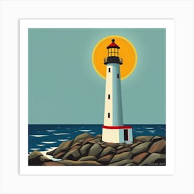 Lighthouse 16 Art Print