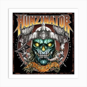 HunzINator 2 Art Print
