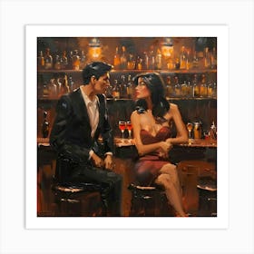 Intimate Conversations. Art Print