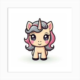 Cute Unicorn 24 Art Print