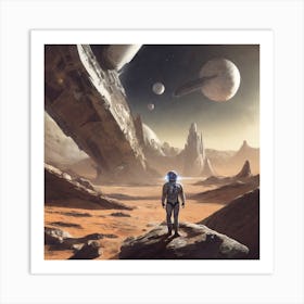 Alien Landscape 1 Art Print