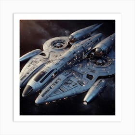 Spaceship 2 Art Print