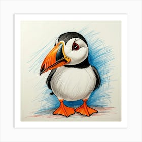 Puffin 11 Art Print