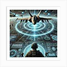 Stormhawk Gunships Advanced Targeting Systems Art Print