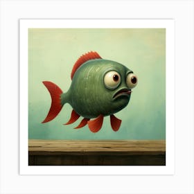 Fish In The Water 2 Art Print