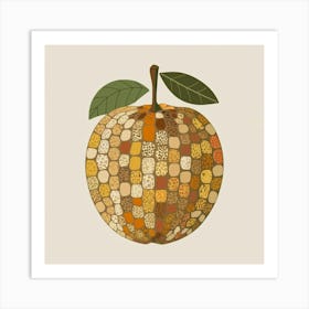 Apple Mosaic Art Print