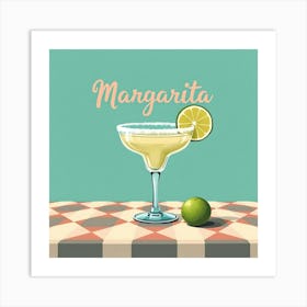 Margarita Cocktail 06 Art Print