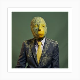 Man With A Moldy Lemon Face 2 Art Print