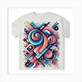 Abstract T-Shirt Art Print