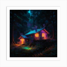 House In The Woods 3 Art Print