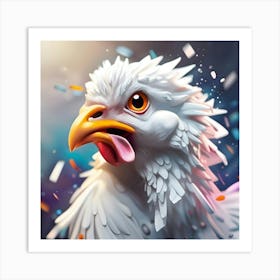 Rooster Art Print