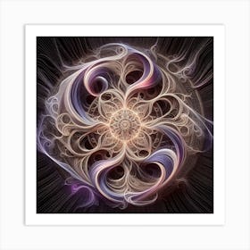 Ethereal Streams 3 Art Print