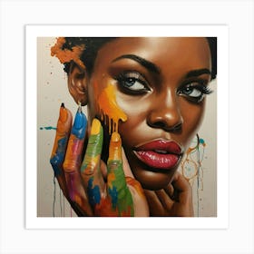 African Woman 1 Art Print