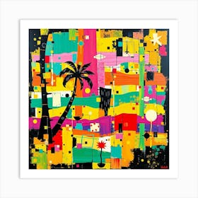 Palm Trees 5 Art Print