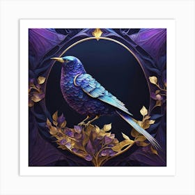 Bird Of The Forest Art Print