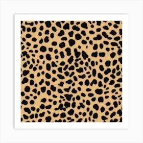 Leopard Skin Pattern Art Print