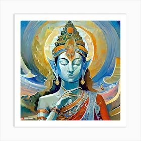 Vishnu 4 Art Print