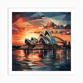 Serenity In Skylines A Minimalist Perspective Art Print