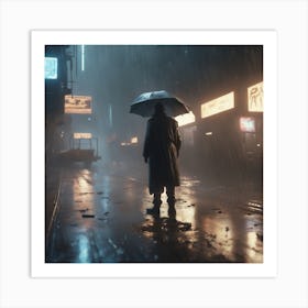 Dark City 1 Art Print