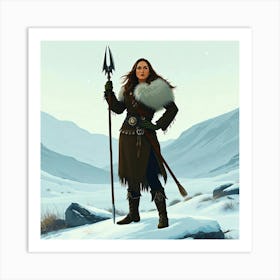 Viking Warrior Art Print