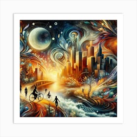 Dreamscape 19 Art Print