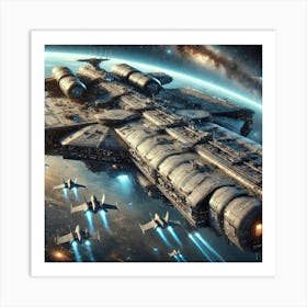 Skybreaker Carriers Converted Art Print