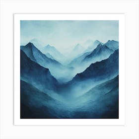 Poster Canvas Mountain 37 Art Print