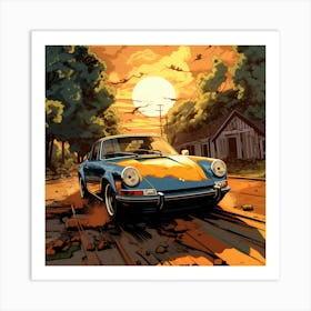 Porsche 911 1 Art Print