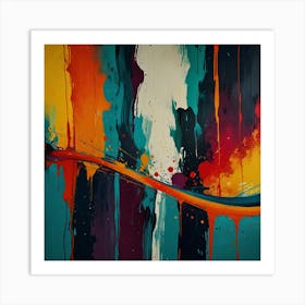 Abstract Painting 19 Art Print